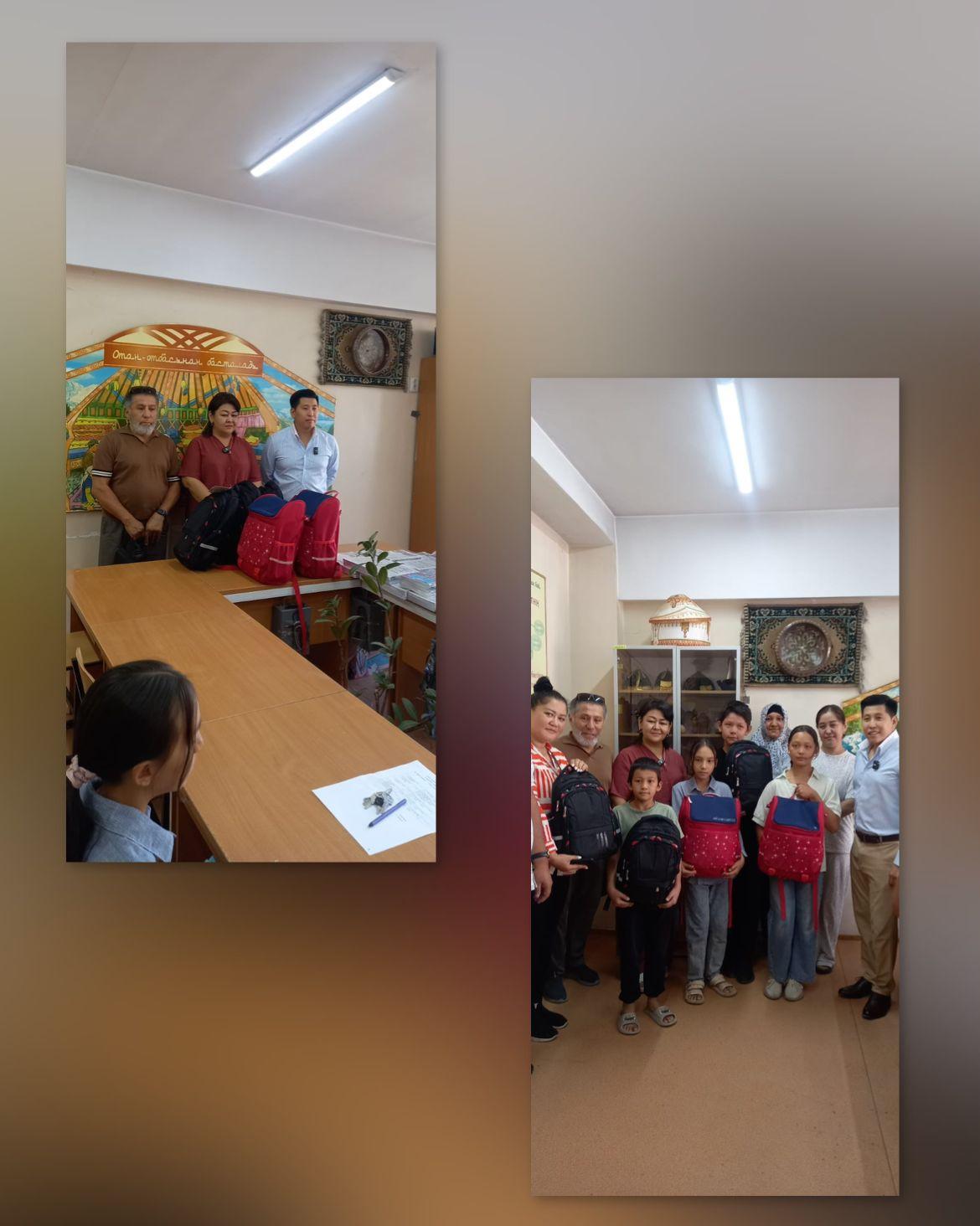 "Мектепке жол" республикалық акциясы