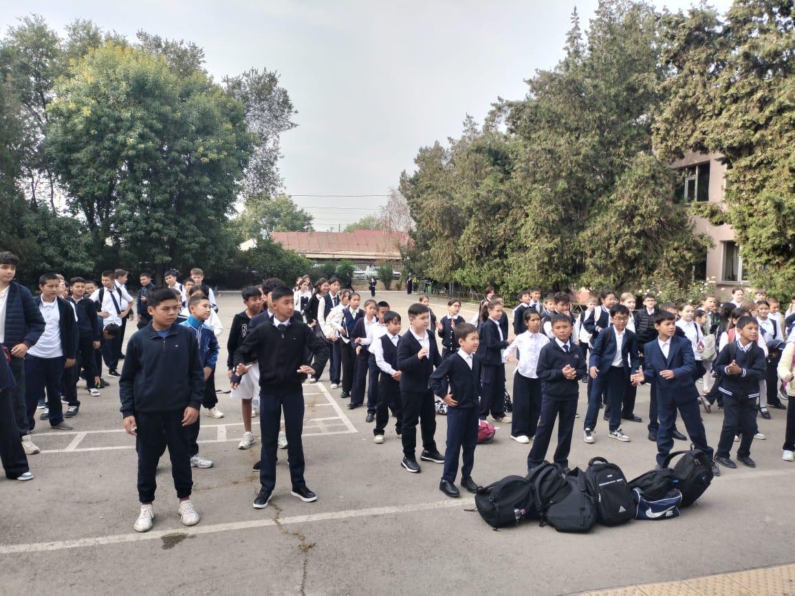 Қазақстан Республикасы Оқу-ағарту министрлігінің тапсырмасын орындау мақсатында ұйымдастырылған дене шынықтыру жаттығулары