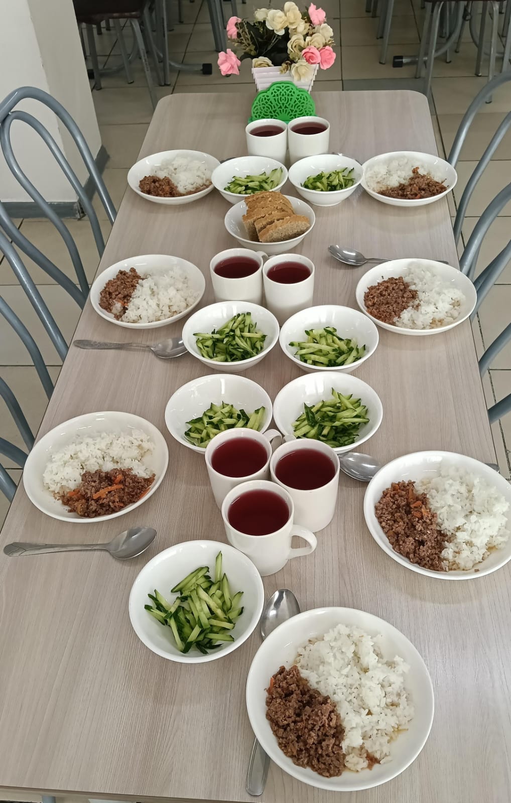 Тегін тамақтануды ұйымдастыруға арналған ас мәзірі